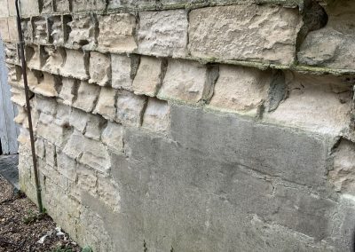 Erosion of Stone Blockwork.